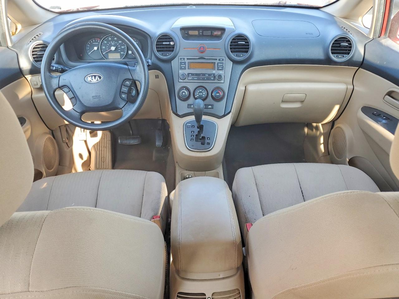 2008 Kia Rondo Lx Red vin: KNAFG526587144552