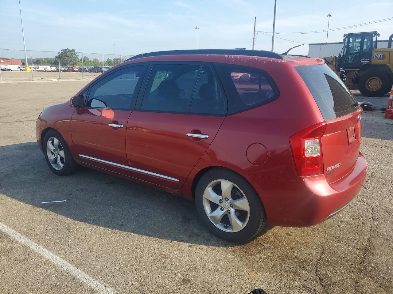 2008 Kia Rondo Lx/ex Red vin: KNAFG526887209698