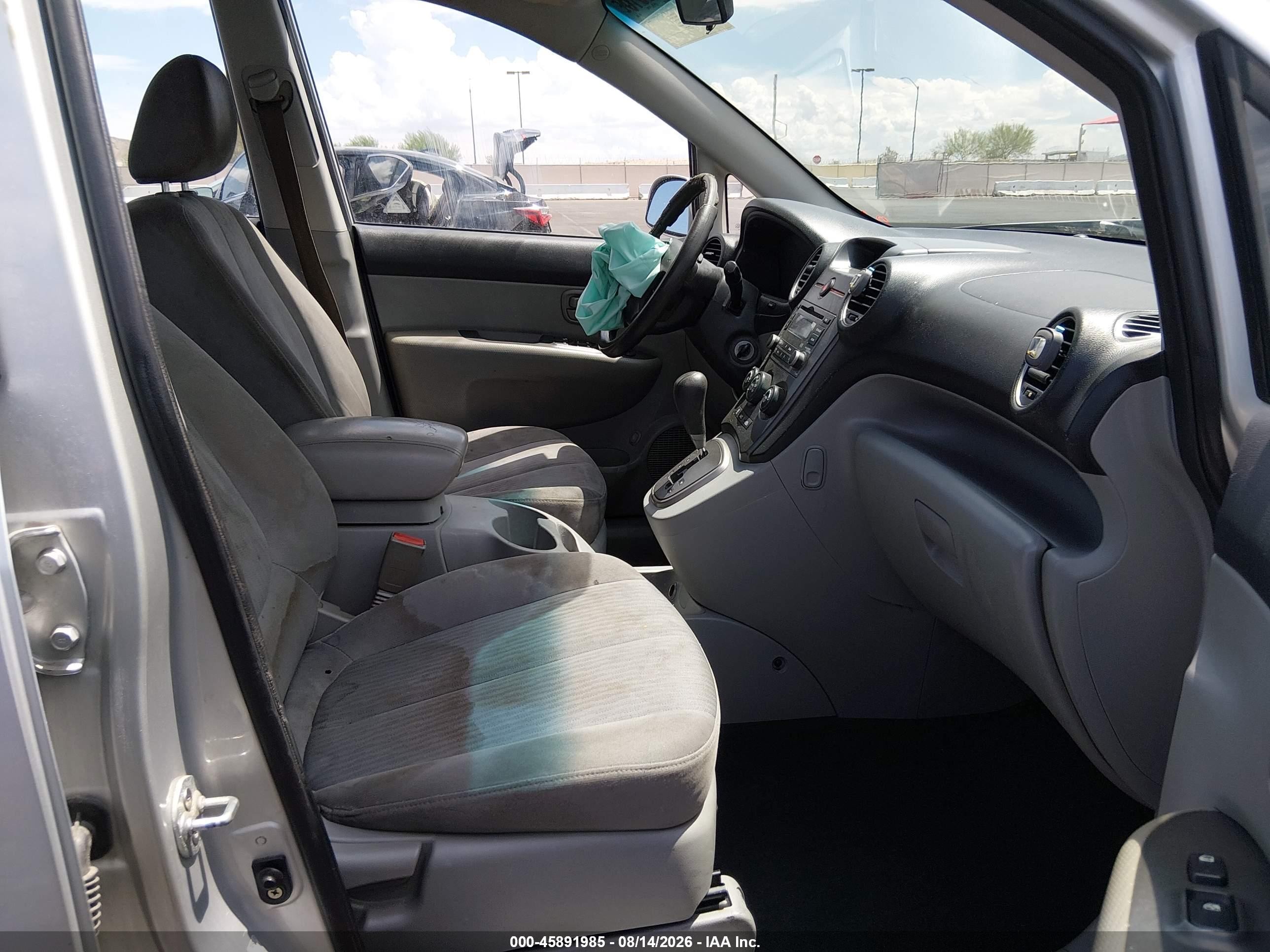 2008 Kia Rondo Lx V6 Серый vin: KNAFG526987136311