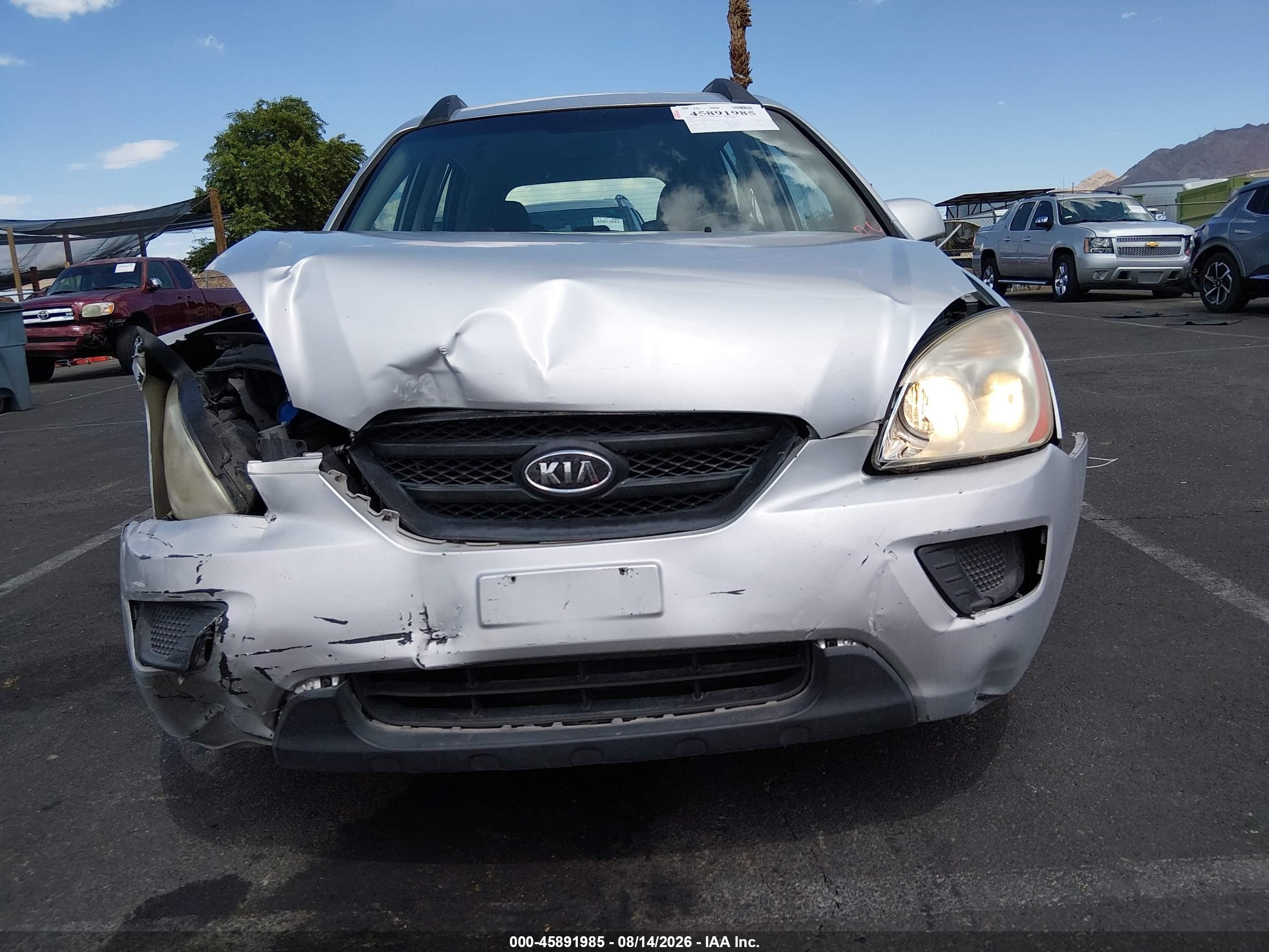 2008 Kia Rondo Lx V6 Серый vin: KNAFG526987136311