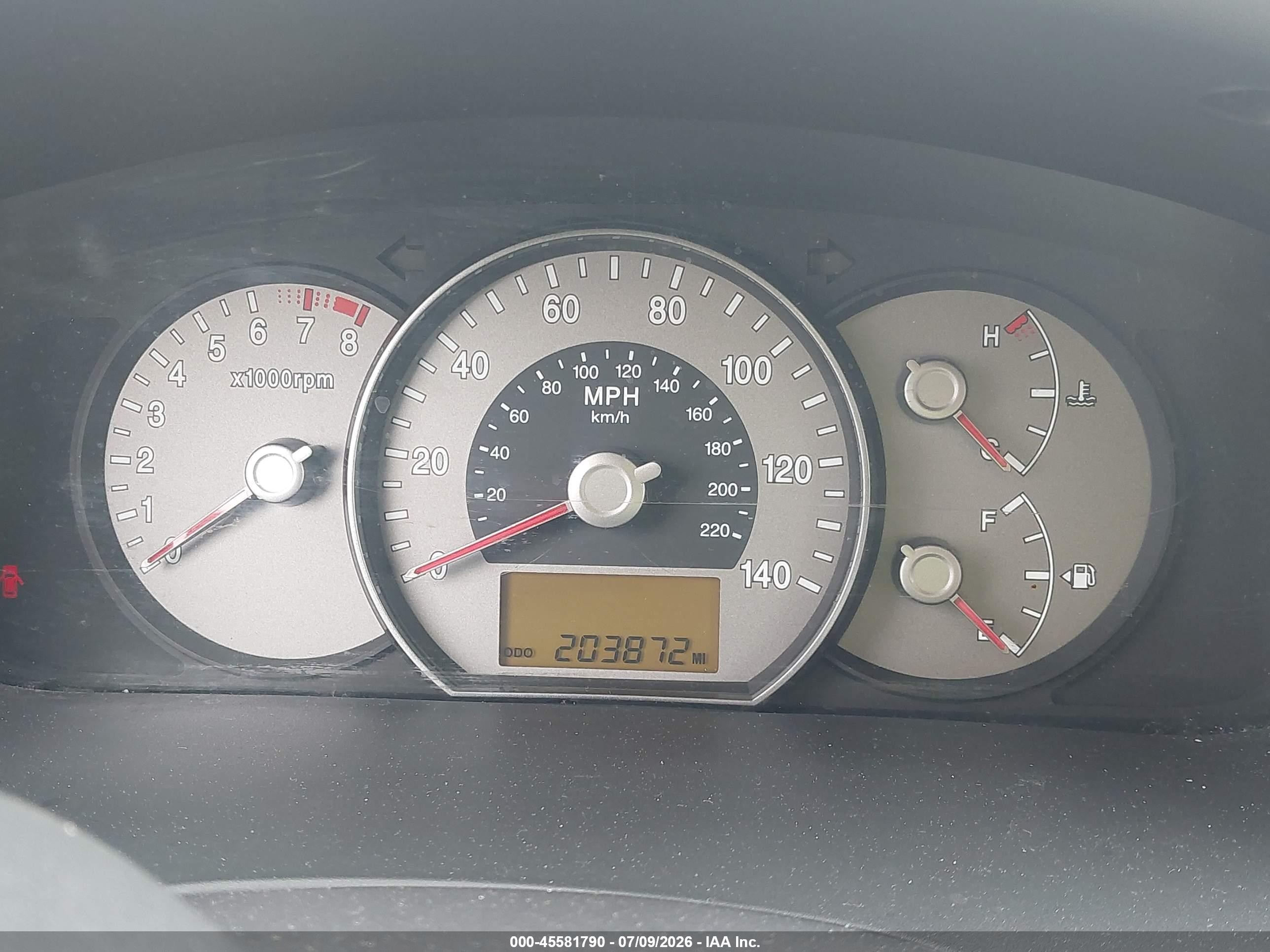2007 Kia Rondo Ex V6 Gold vin: KNAFG526X77047815
