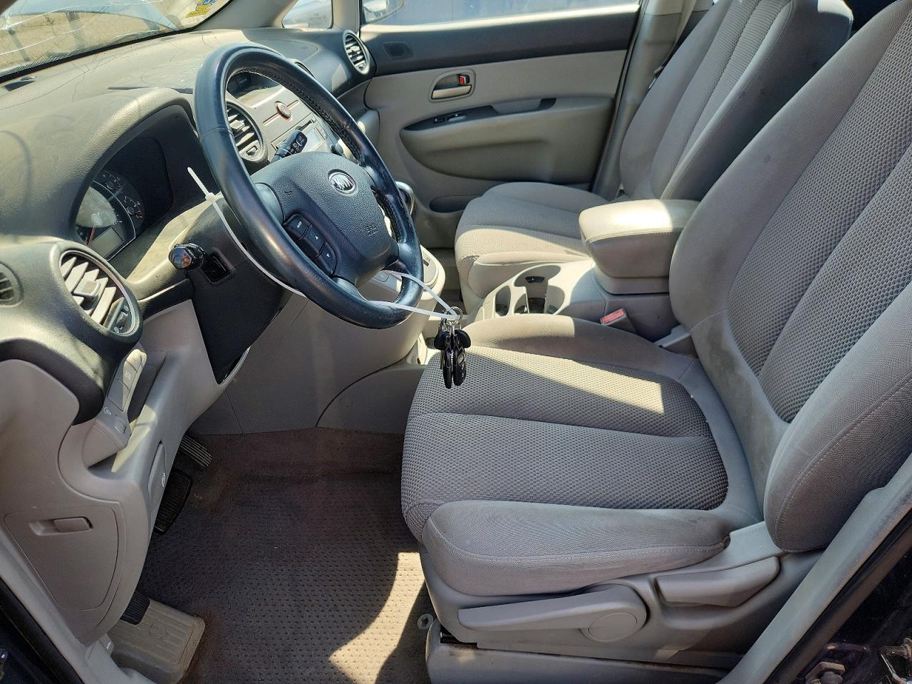 2007 Kia Rondo Lx Blue vin: KNAFG526X77066140