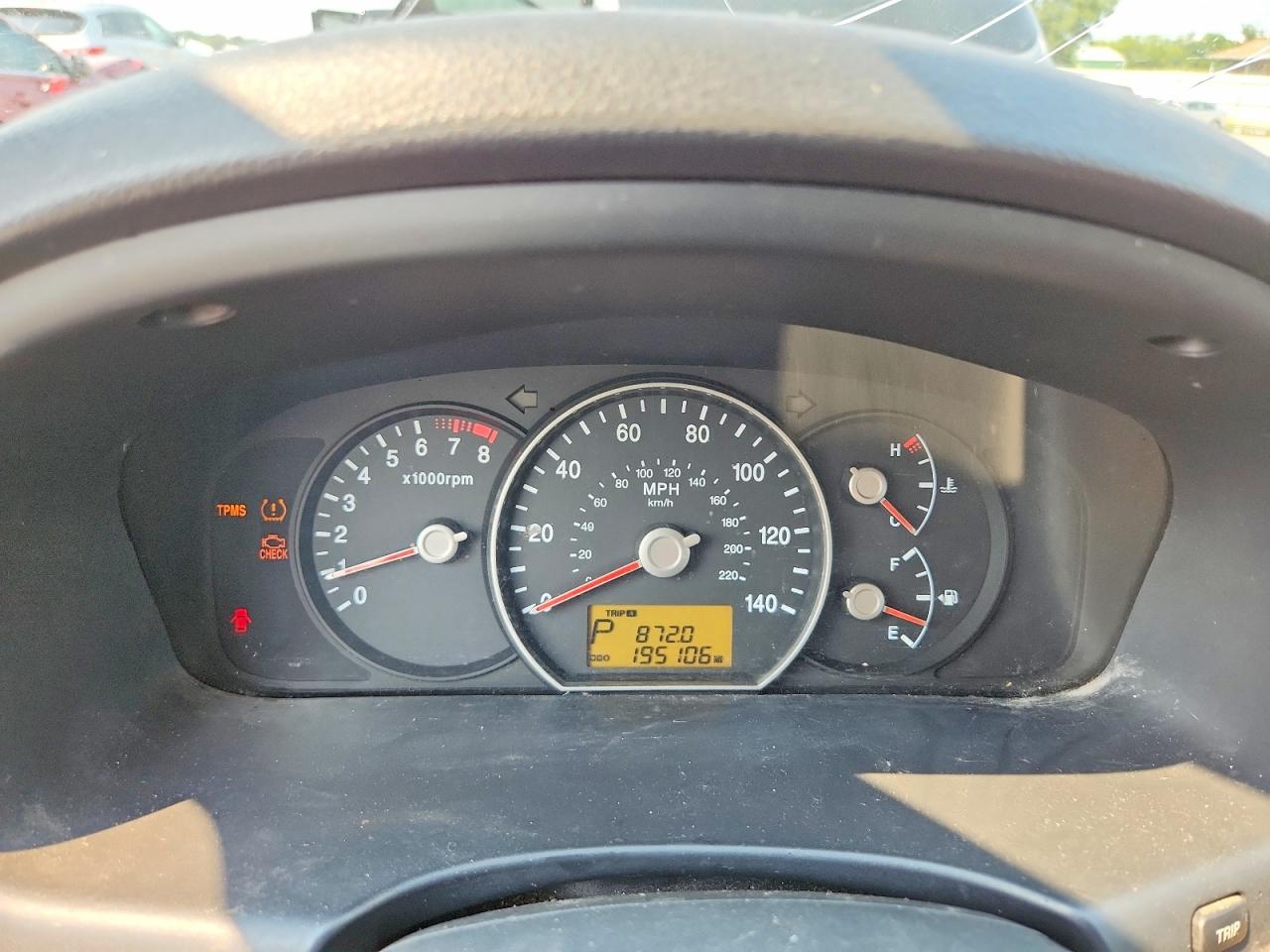 2008 Kia Rondo Lx Blue vin: KNAFG526X87156471