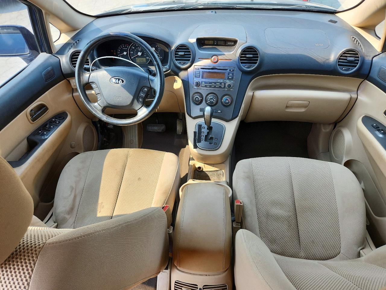2008 Kia Rondo Lx Blue vin: KNAFG526X87156471