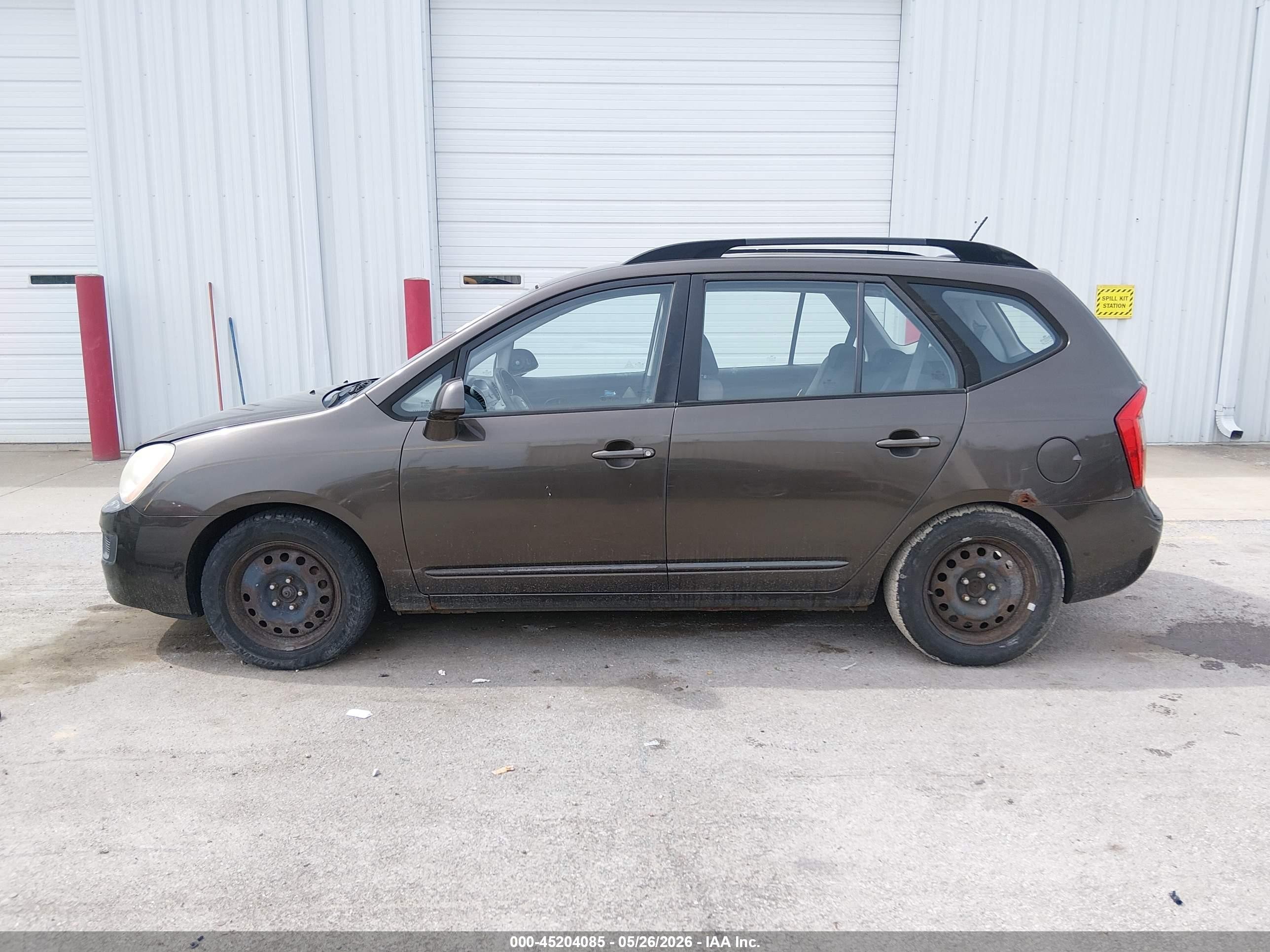 2009 Kia Rondo Lx Серебряный vin: KNAFG528197273102