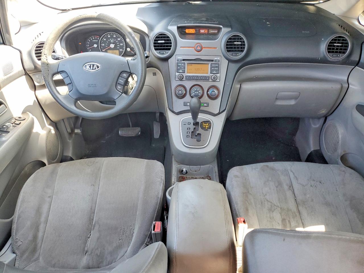 2009 Kia Rondo Base Blue vin: KNAFG528597255301