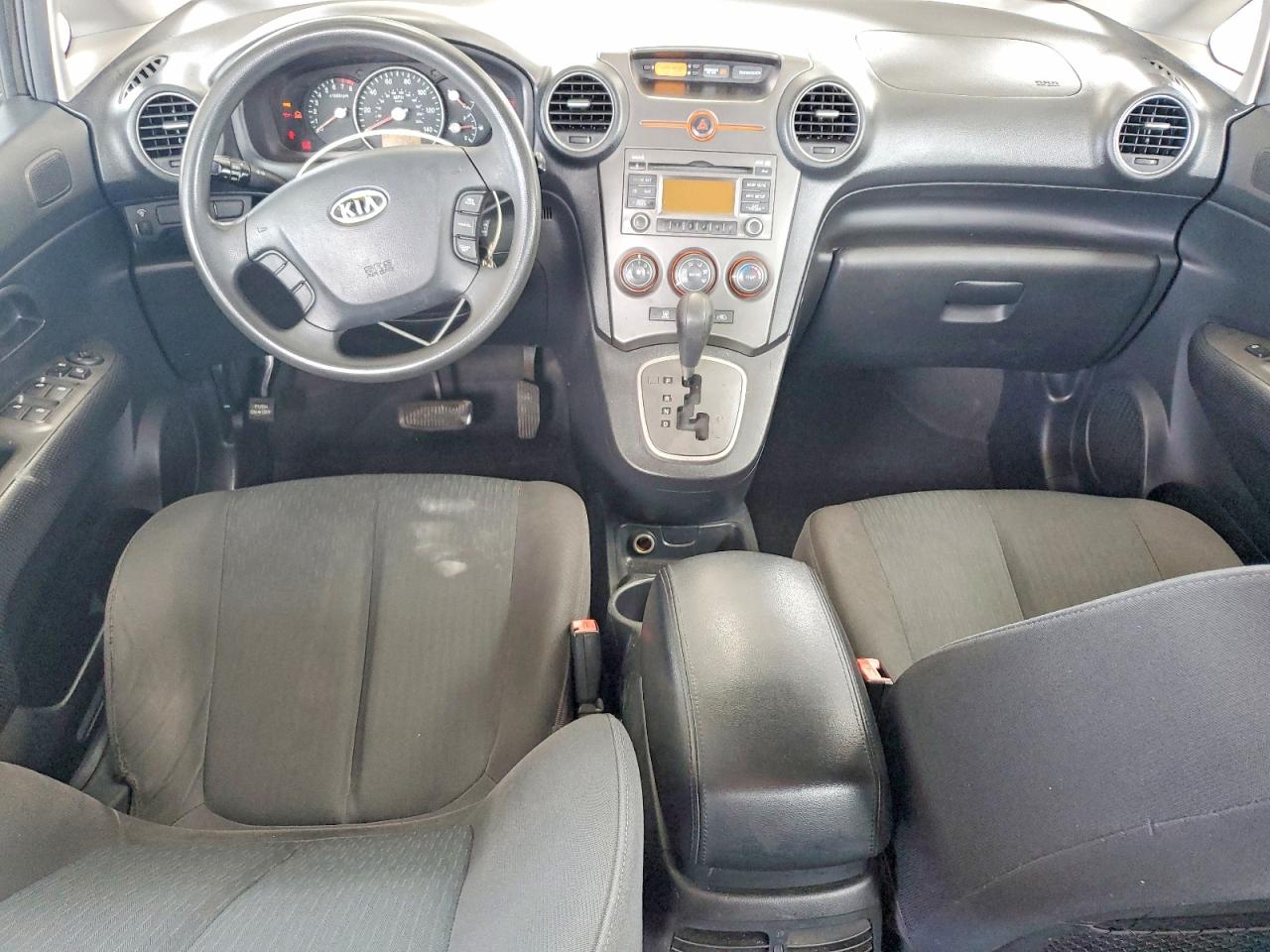 2009 Kia Rondo Base Brown vin: KNAFG528997264597