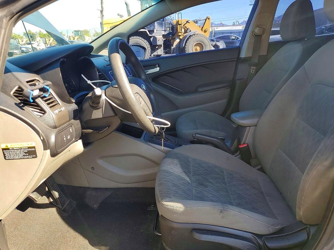 2014 Kia Forte Lx Blue vin: KNAFK4A60E5071978