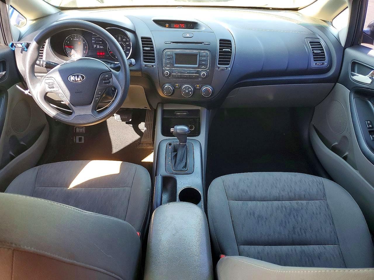 2014 Kia Forte Lx Blue vin: KNAFK4A60E5071978