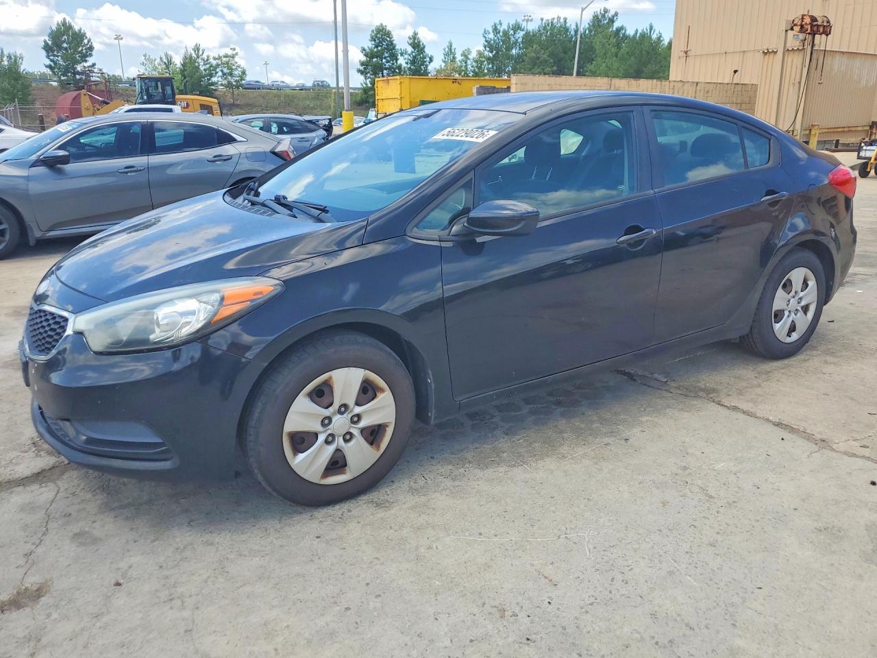 2014 Kia Forte Black vin: KNAFK4A60E5135288