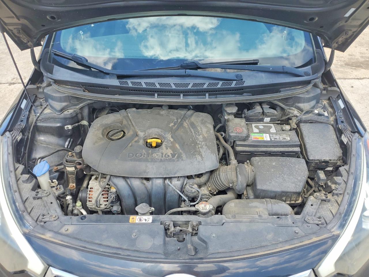 2014 Kia Forte Black vin: KNAFK4A60E5135288