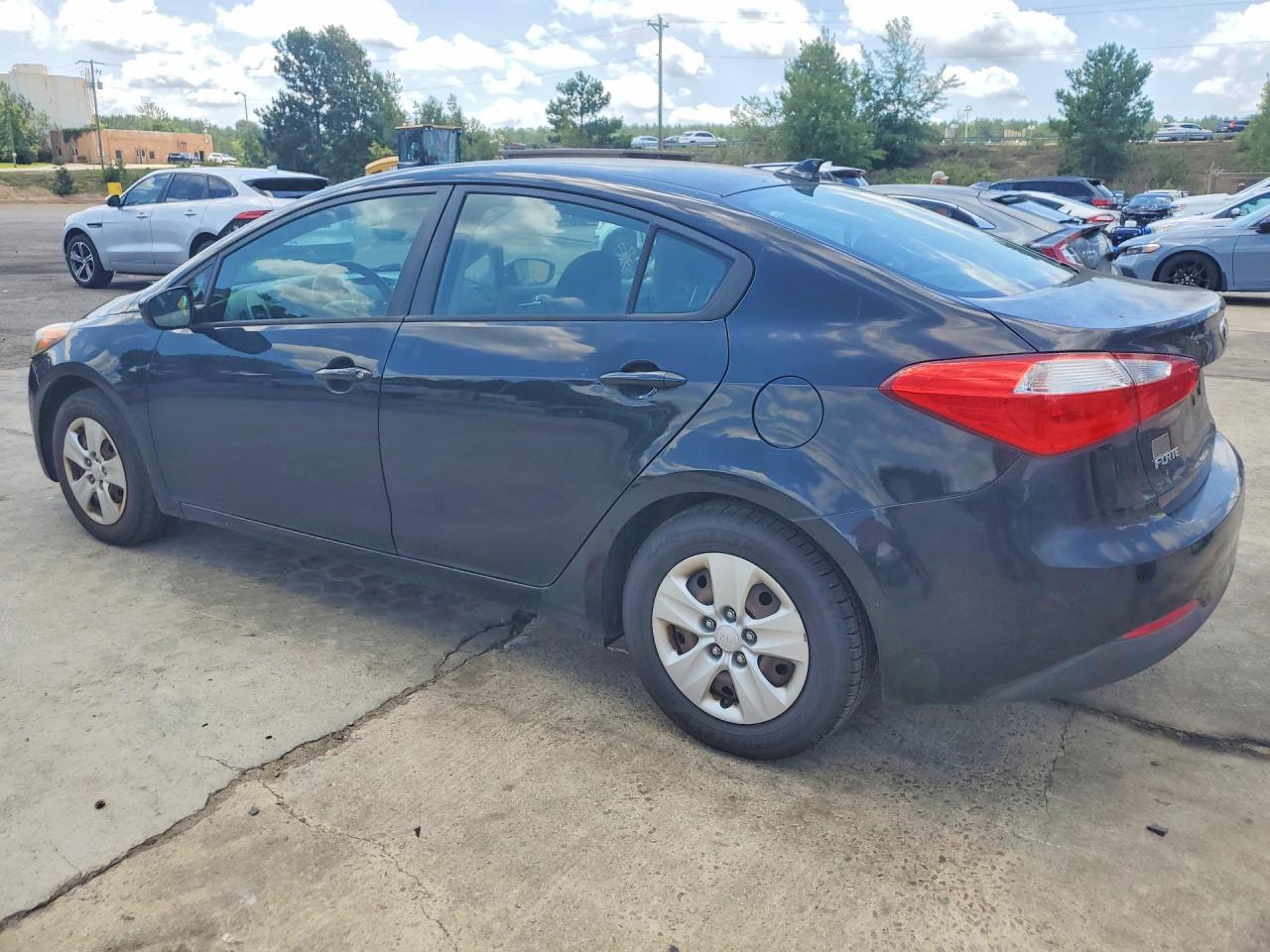 2014 Kia Forte Black vin: KNAFK4A60E5135288