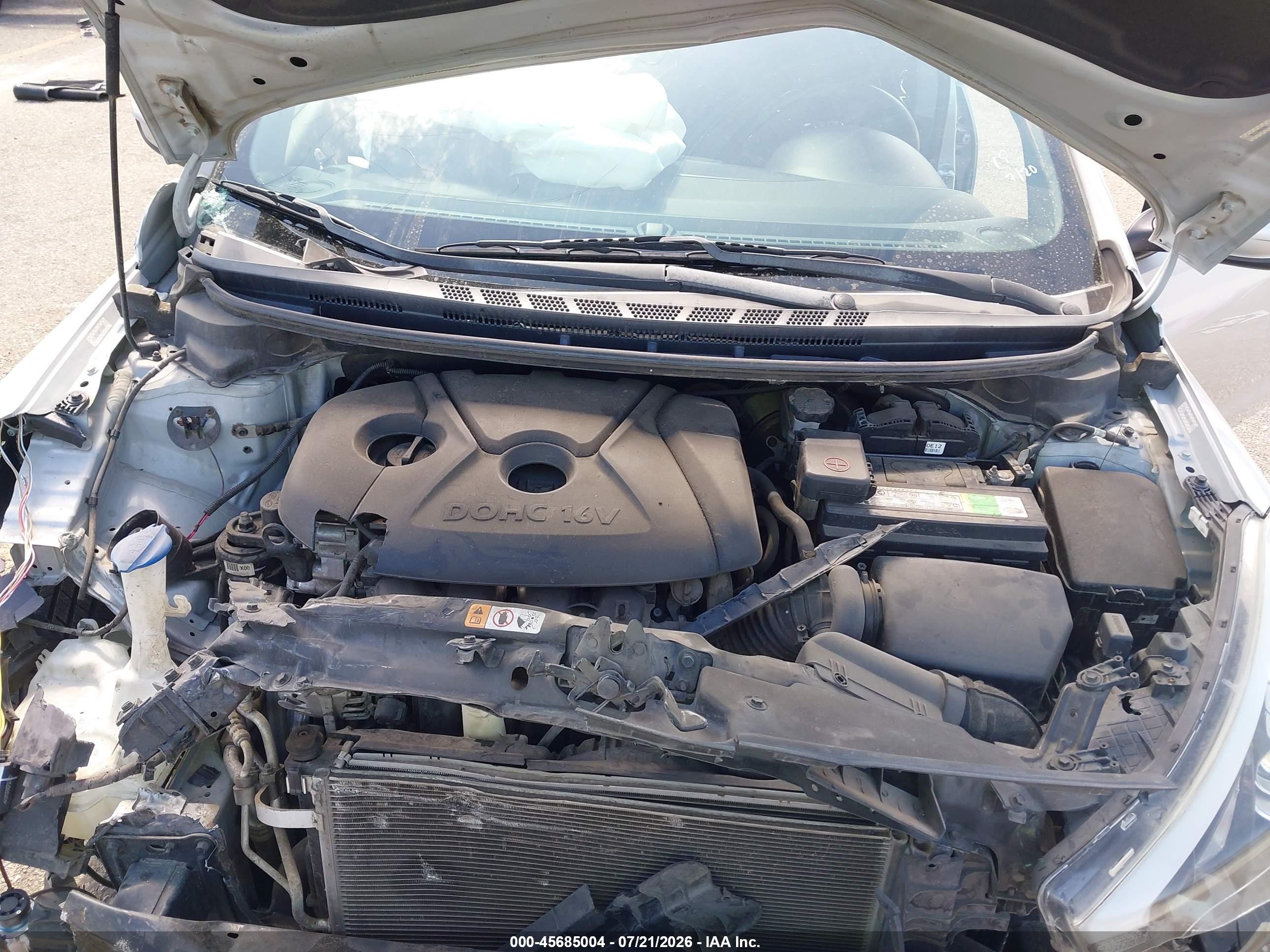 2014 Kia Forte Lx Silver vin: KNAFK4A60E5214380