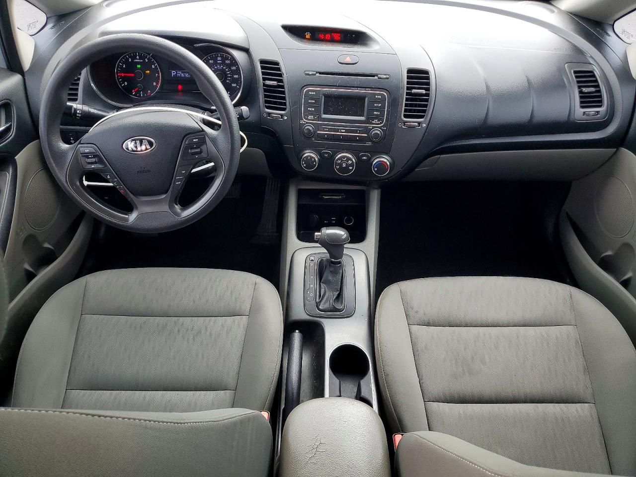 2015 Kia Forte Lx Silver vin: KNAFK4A60F5378245