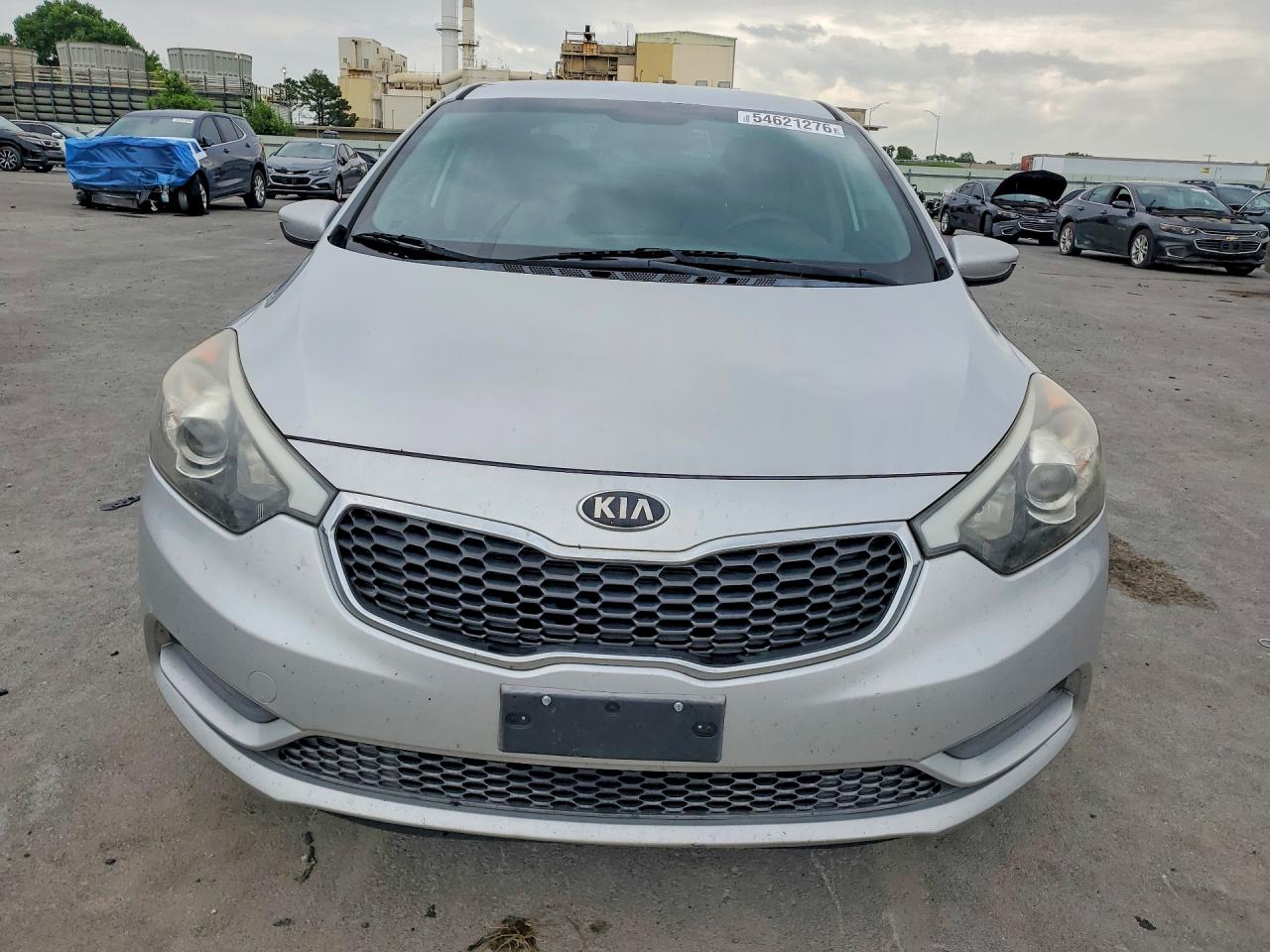 2015 Kia Forte Lx Silver vin: KNAFK4A60F5378245