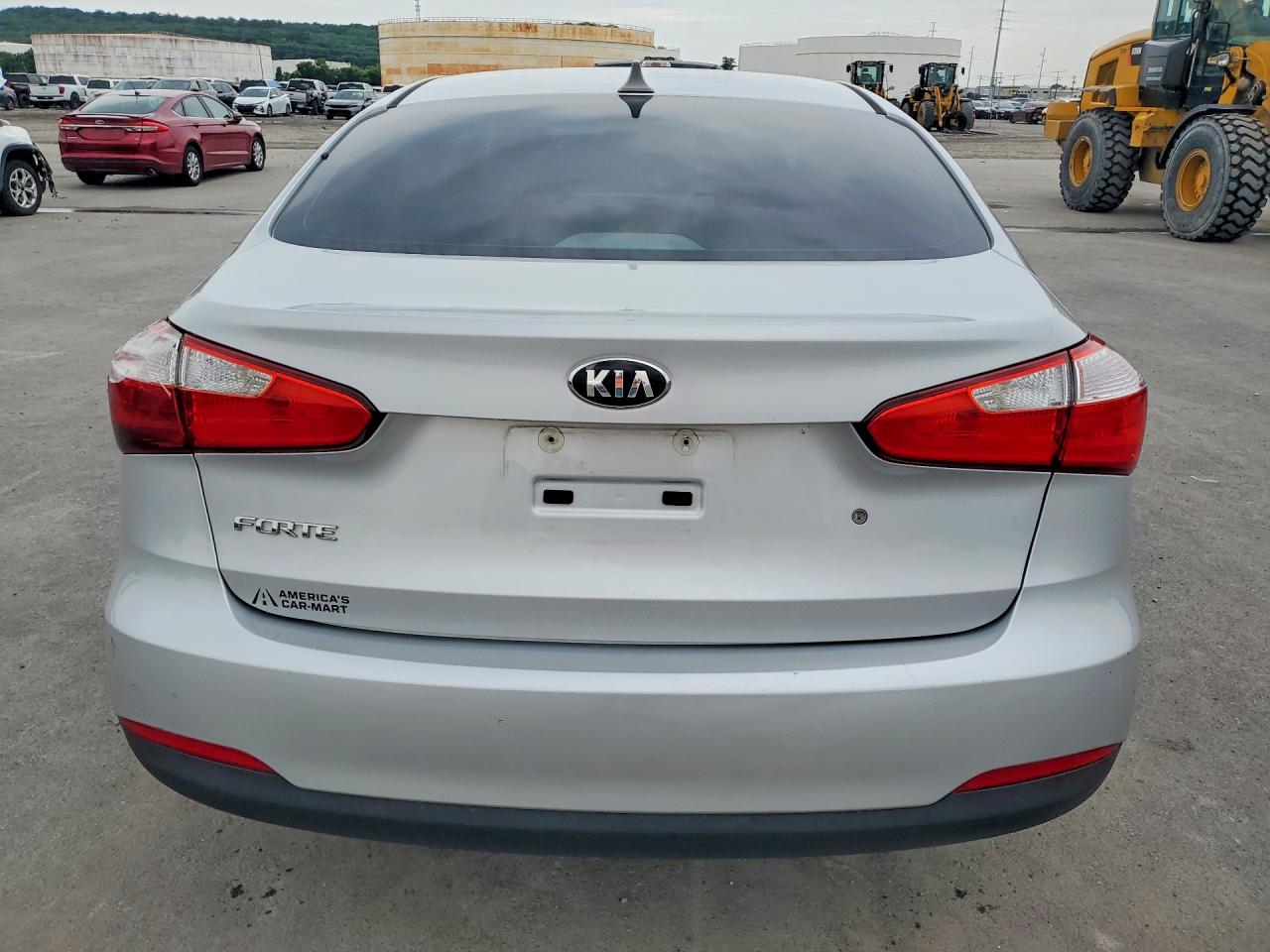 2015 Kia Forte Lx Silver vin: KNAFK4A60F5378245