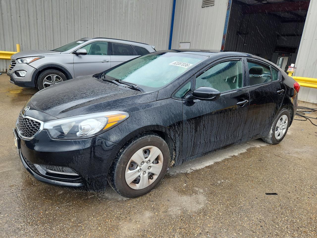2015 Kia Forte Lx Black vin: KNAFK4A60F5434071