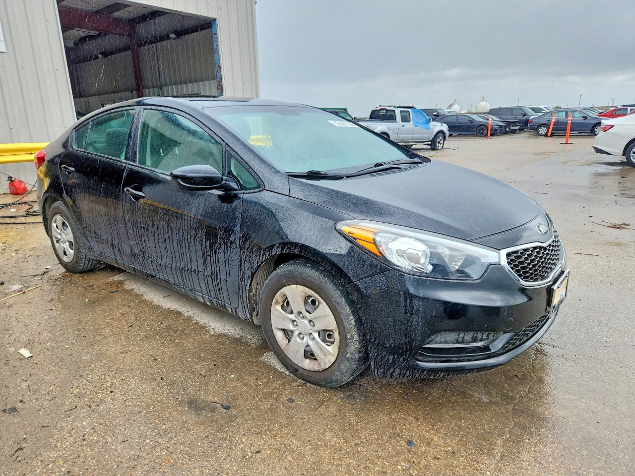 2015 Kia Forte Lx Black vin: KNAFK4A60F5434071
