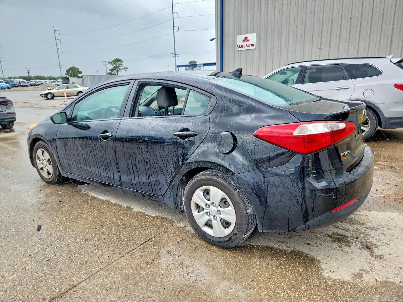 2015 Kia Forte Lx Black vin: KNAFK4A60F5434071