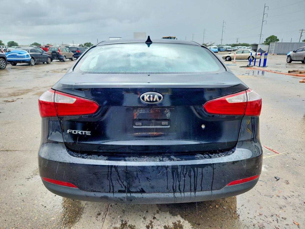 2015 Kia Forte Lx Black vin: KNAFK4A60F5434071