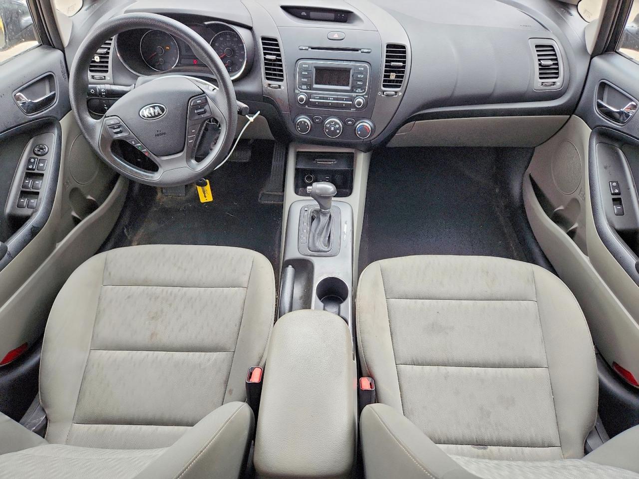 2015 Kia Forte Lx Black vin: KNAFK4A60F5434071