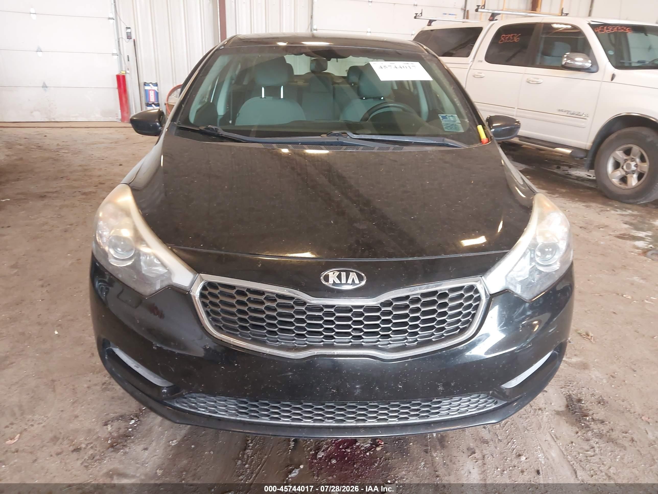 2015 Kia Forte Lx Black vin: KNAFK4A60F5436855