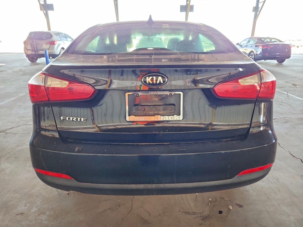 2016 Kia Forte Lx Black vin: KNAFK4A60G5544913