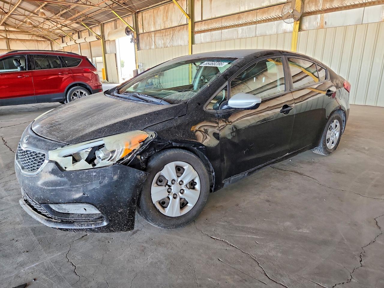 2016 Kia Forte Lx Black vin: KNAFK4A60G5544913