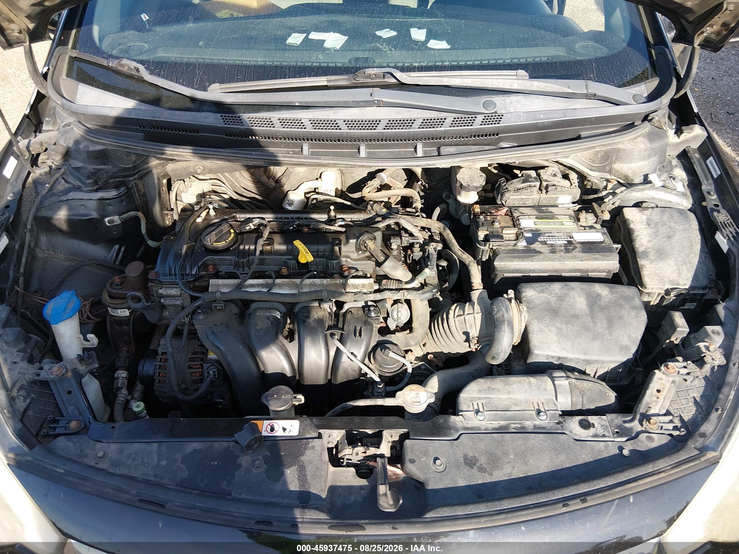 2015 Kia Forte Lx Black vin: KNAFK4A61F5260866