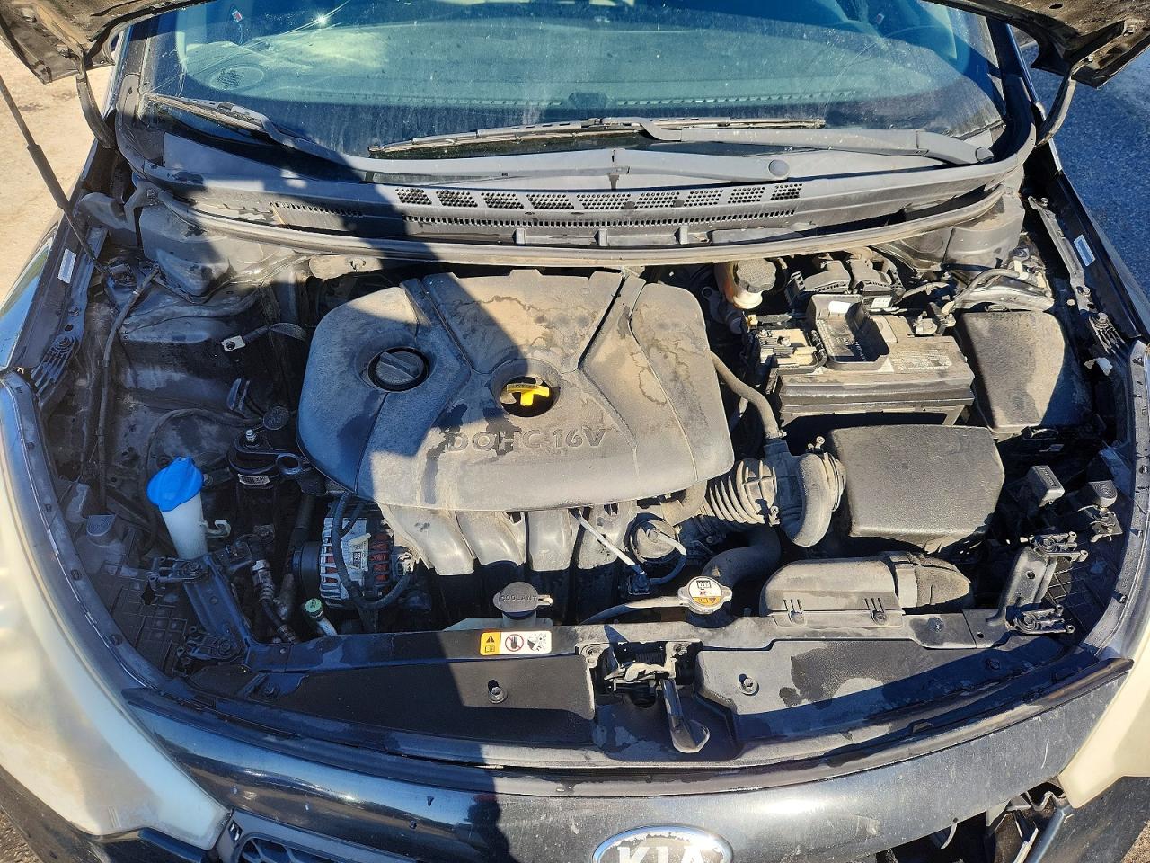 2015 Kia Forte Lx Black vin: KNAFK4A61F5318961