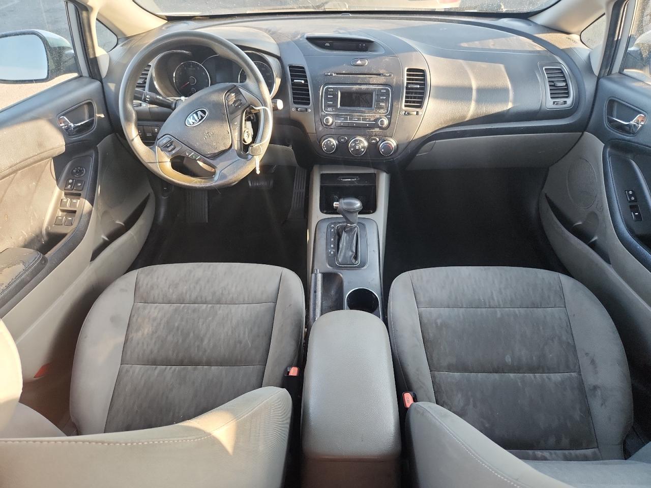 2015 Kia Forte Lx Silver vin: KNAFK4A61F5375855