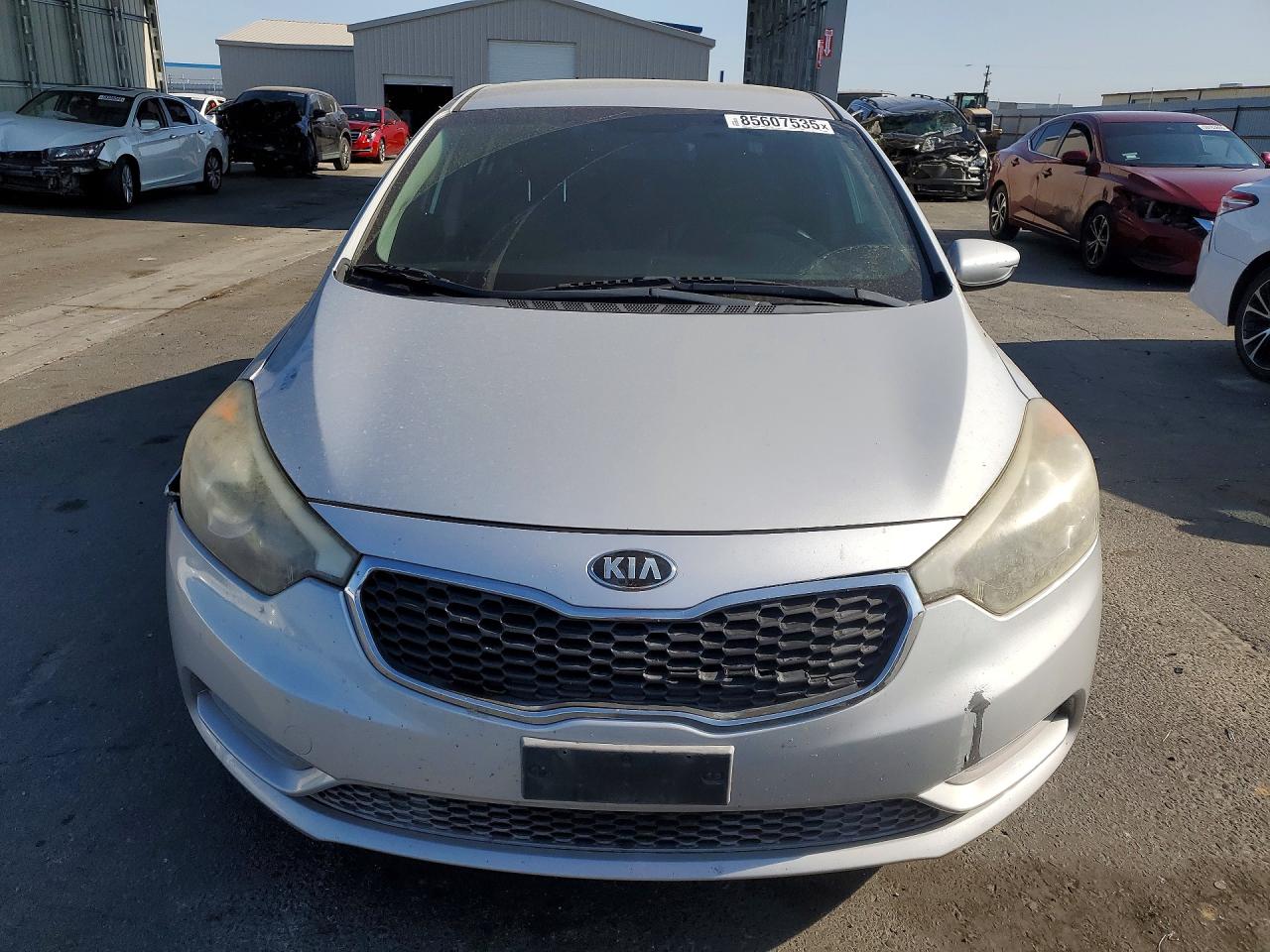 2015 Kia Forte Lx Silver vin: KNAFK4A61F5426142