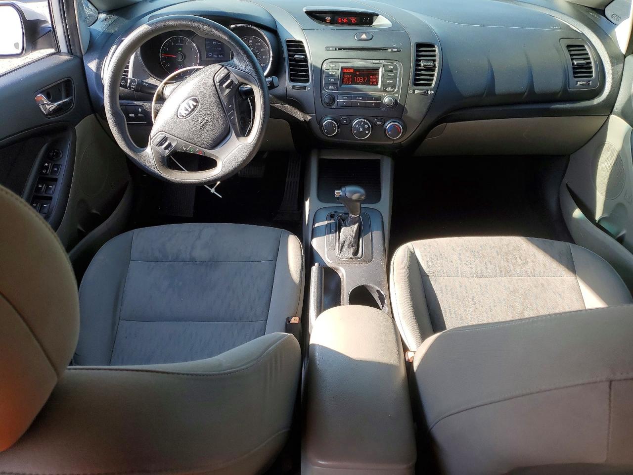2015 Kia Forte Lx Silver vin: KNAFK4A61F5426142