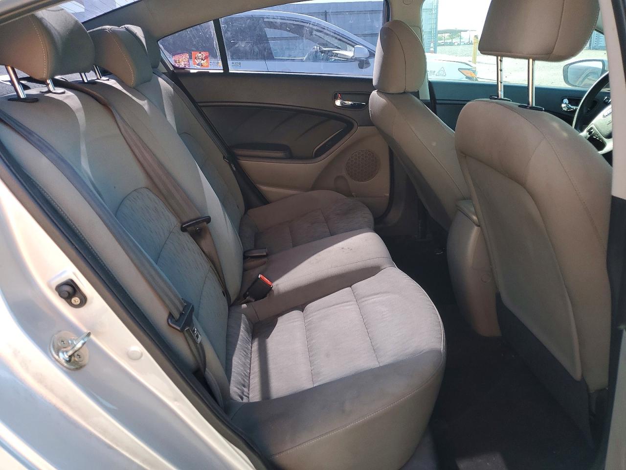 2015 Kia Forte Lx Silver vin: KNAFK4A61F5426142