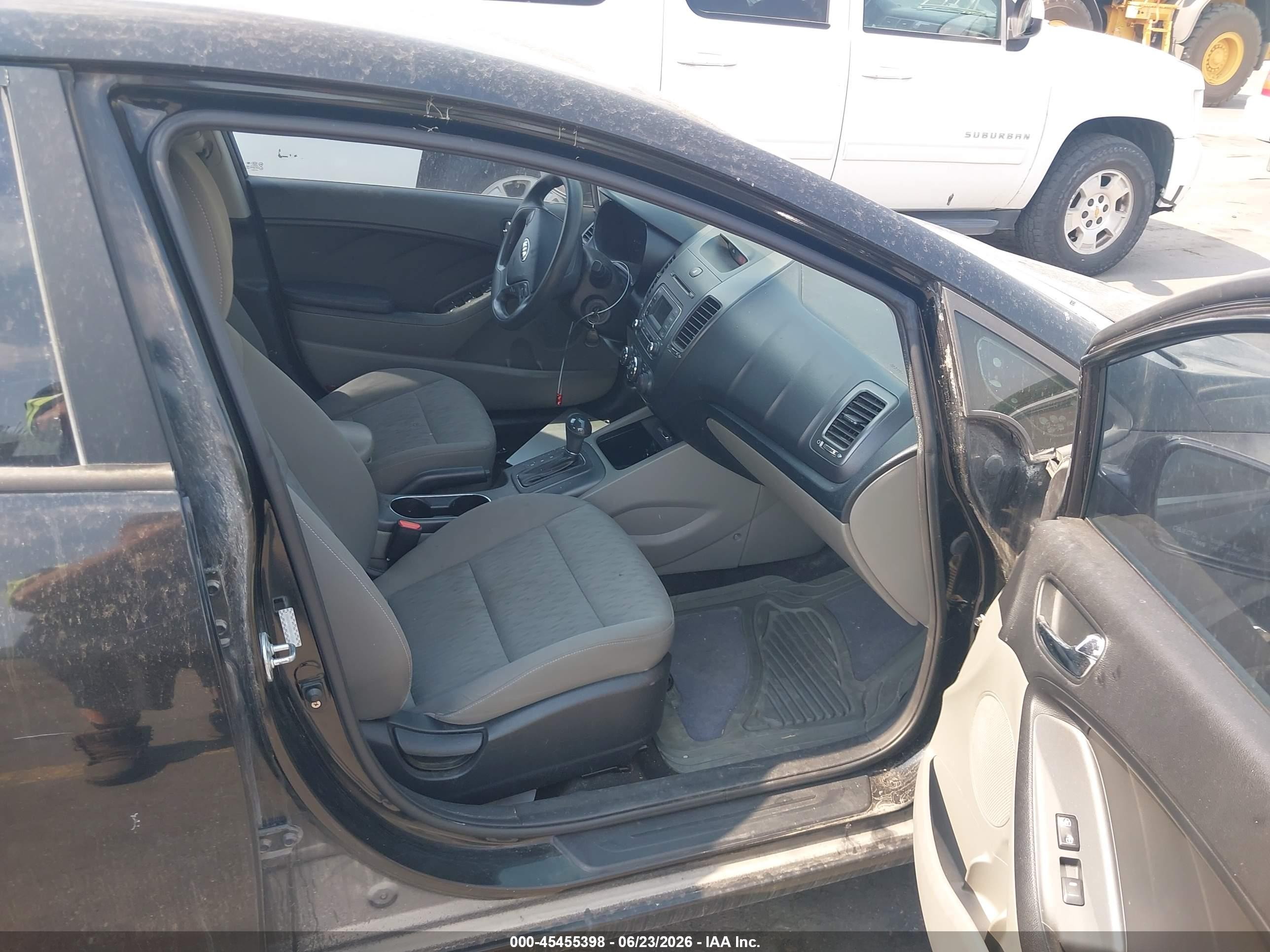 2014 Kia Forte Lx Black vin: KNAFK4A62E5132134
