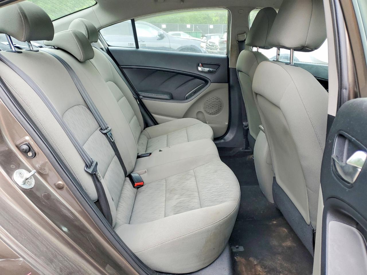 2014 Kia Forte Lx Коричневый vin: KNAFK4A62E5213263
