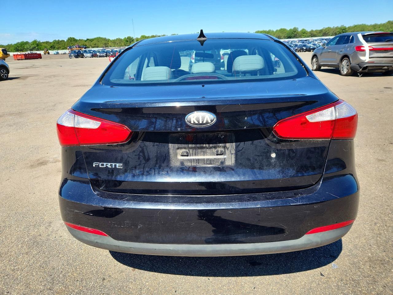 2015 Kia Forte Lx Black vin: KNAFK4A62F5291348