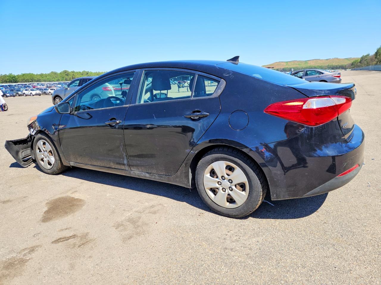 2015 Kia Forte Lx Black vin: KNAFK4A62F5291348