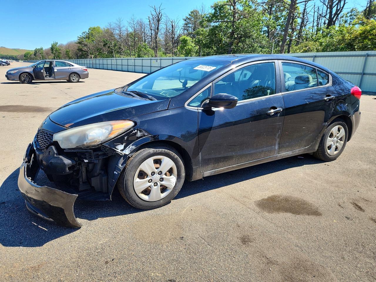 2015 Kia Forte Lx Black vin: KNAFK4A62F5291348