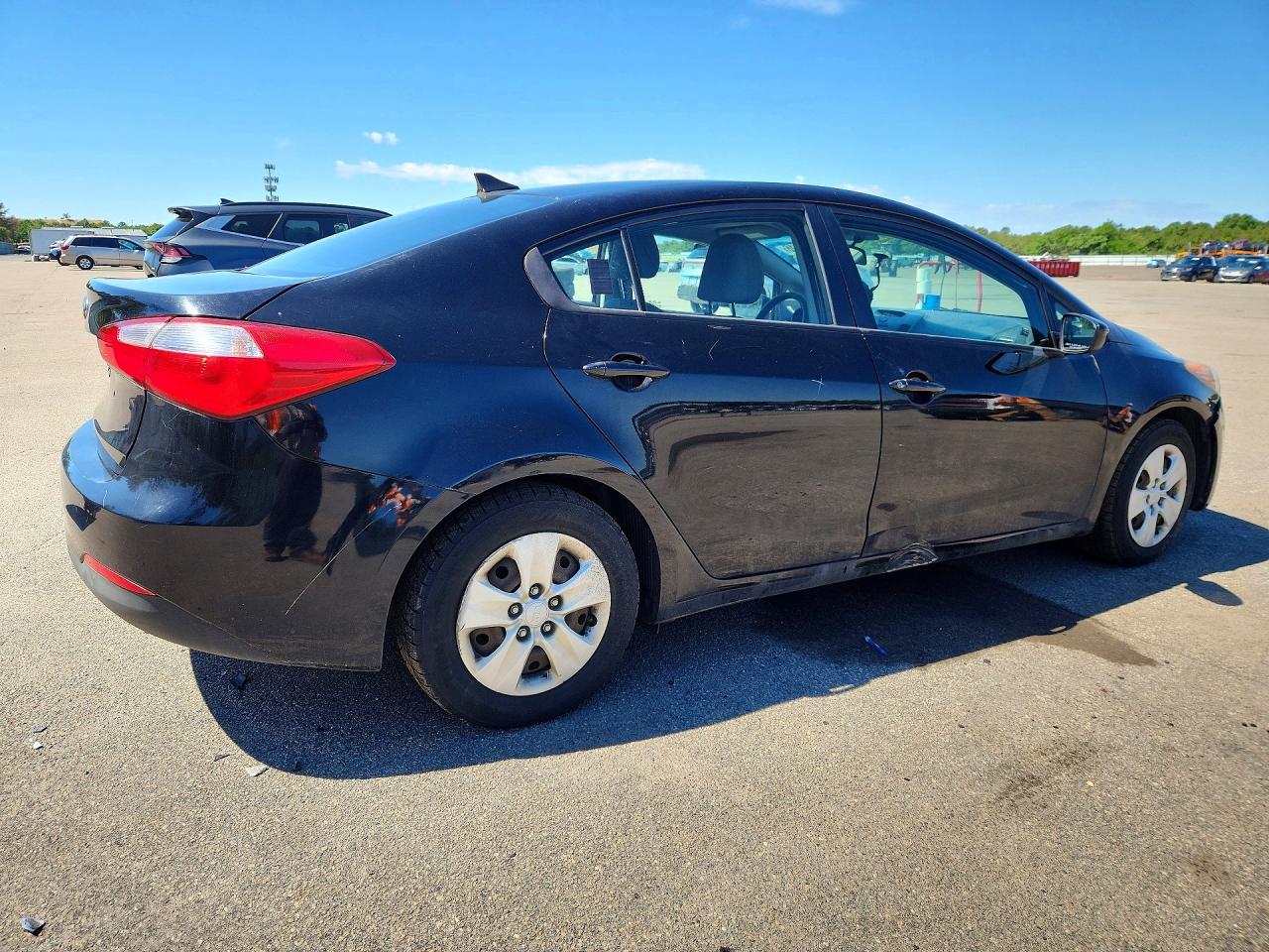 2015 Kia Forte Lx Black vin: KNAFK4A62F5291348