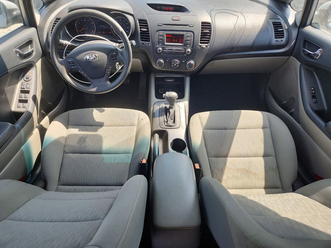 2015 Kia Forte Lx Silver vin: KNAFK4A62F5372883