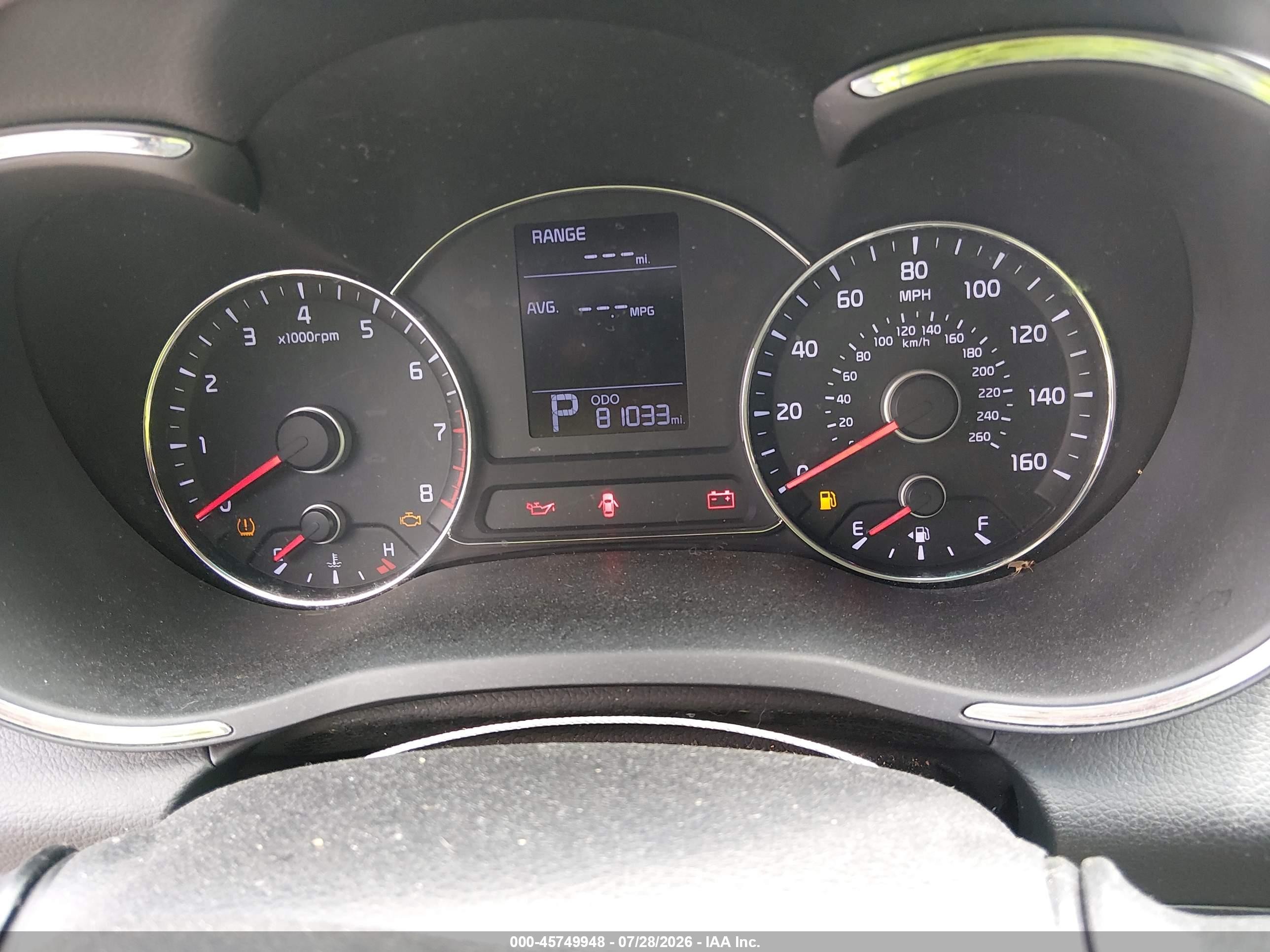 2015 Kia Forte Lx White vin: KNAFK4A62F5379574