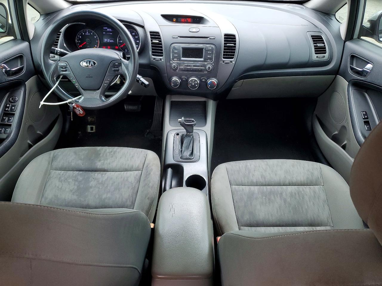2015 Kia Forte Lx Silver vin: KNAFK4A62F5408085
