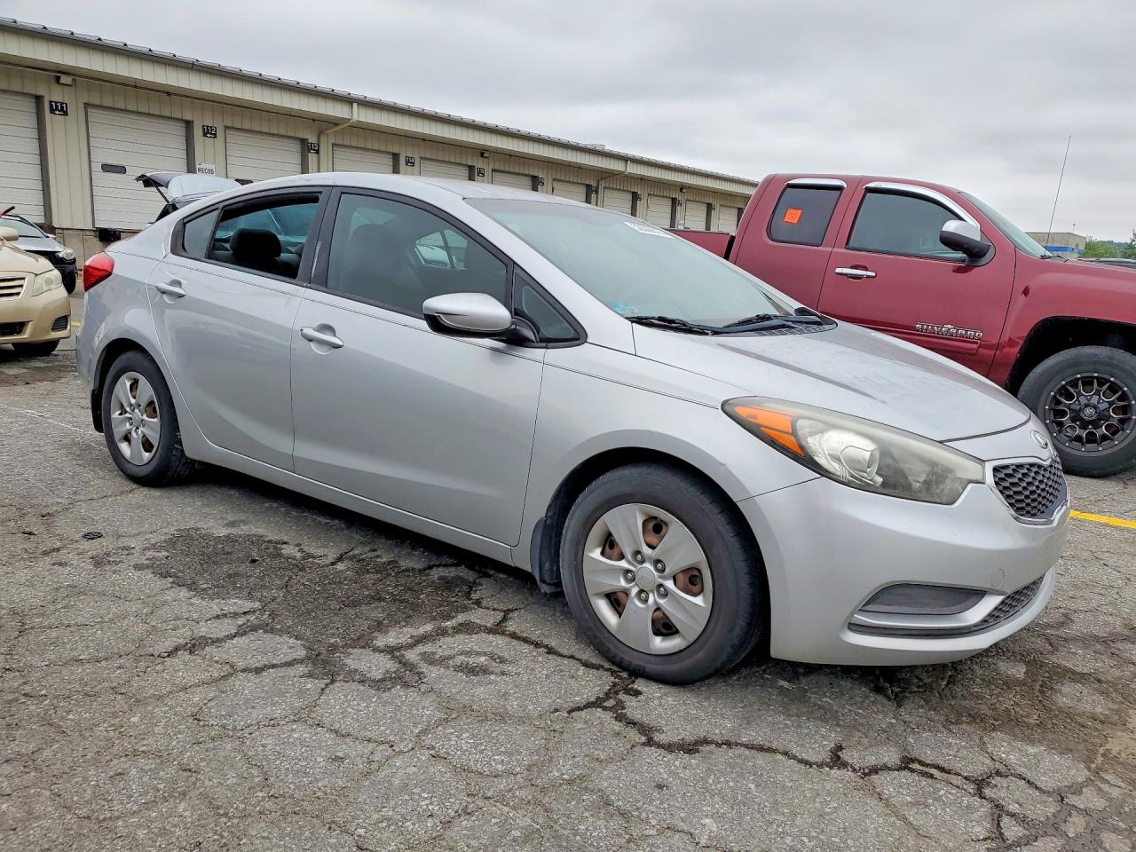 2015 Kia Forte Lx Silver vin: KNAFK4A62F5408085