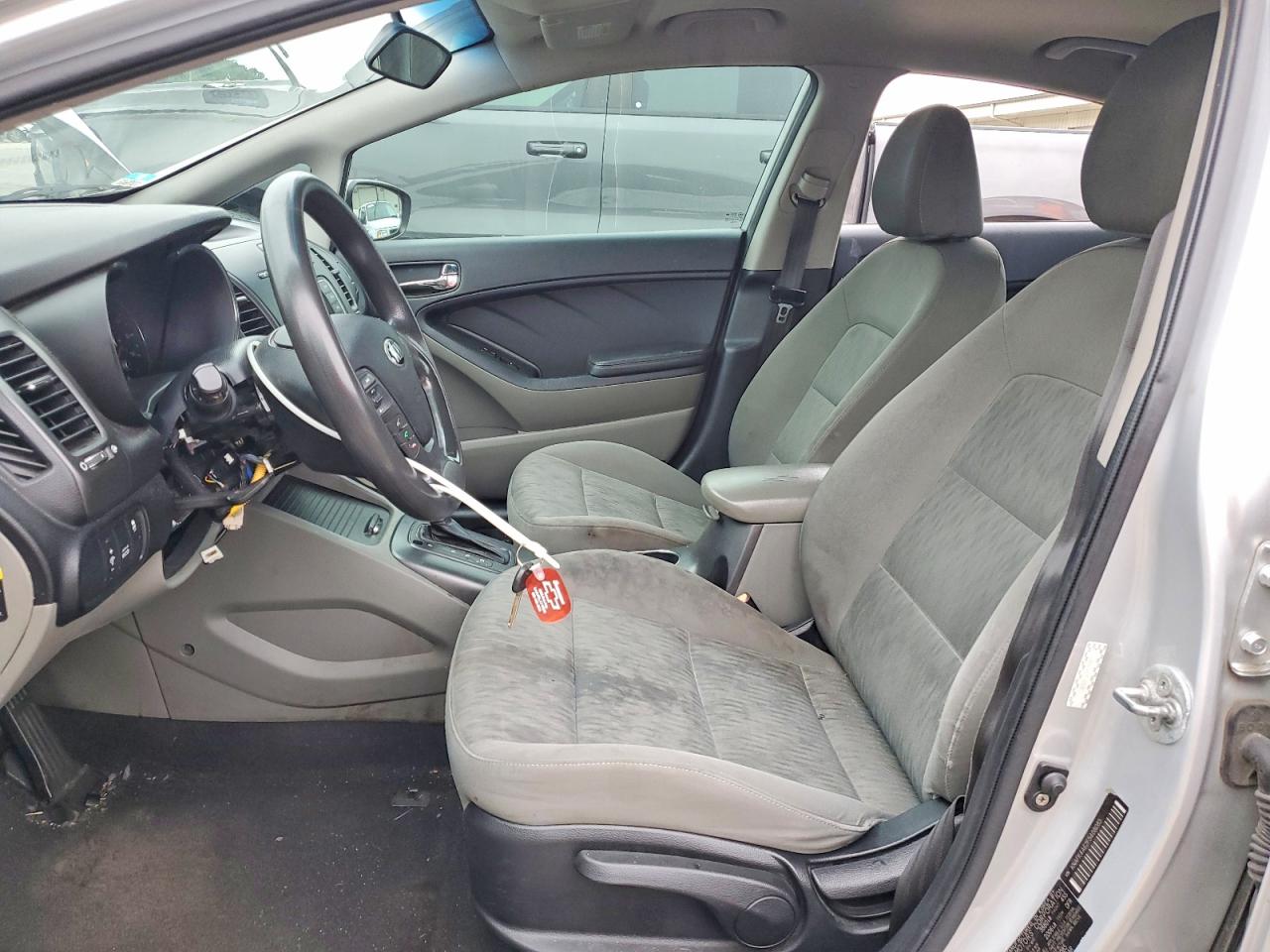 2015 Kia Forte Lx Silver vin: KNAFK4A62F5408085