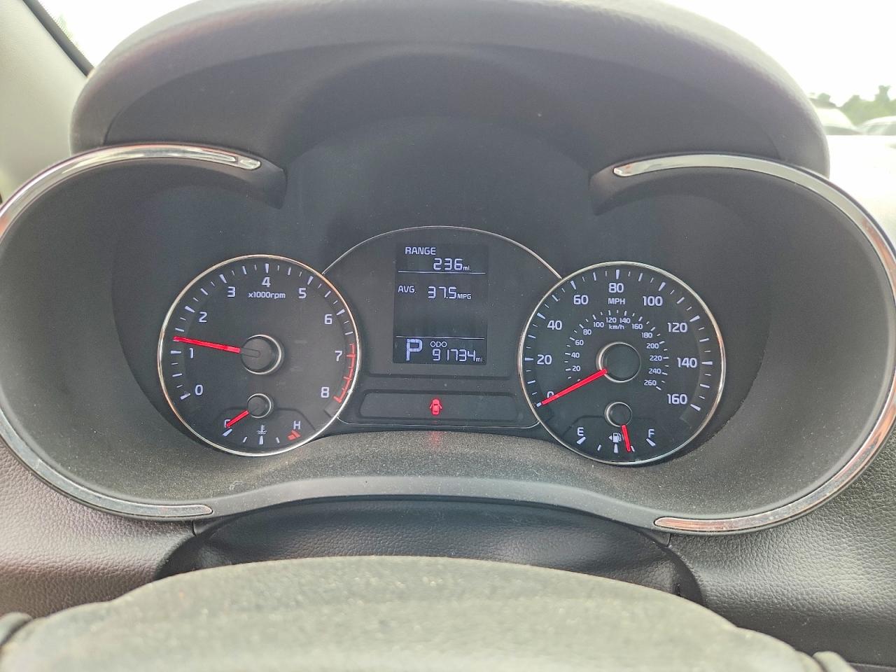 2015 Kia Forte Lx Cream vin: KNAFK4A62F5409480