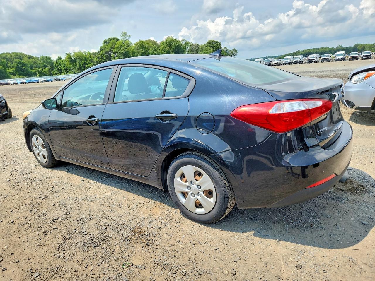 2015 Kia Forte Lx Black vin: KNAFK4A63F5289849