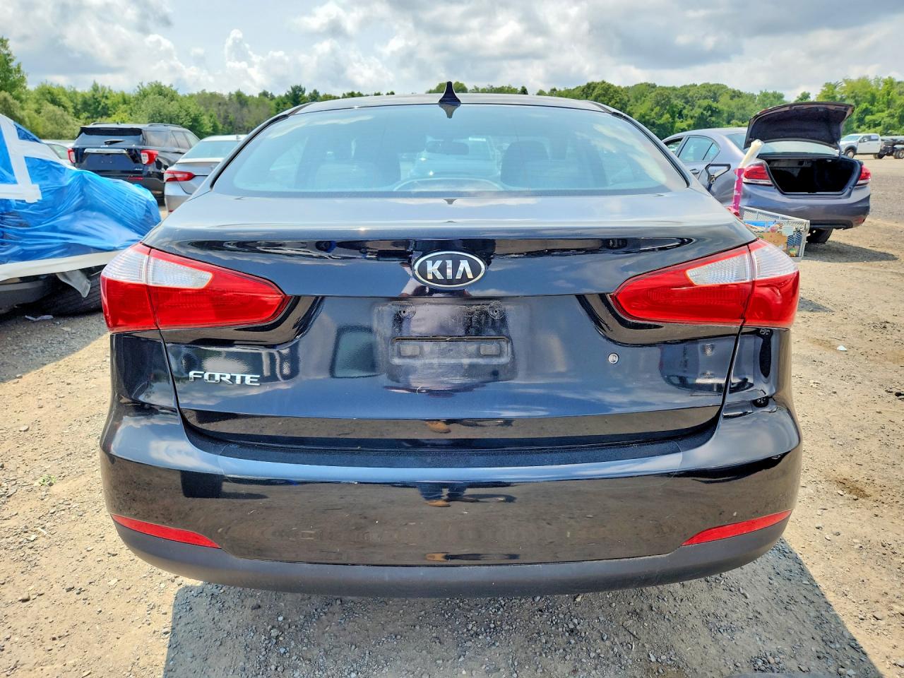 2015 Kia Forte Lx Black vin: KNAFK4A63F5289849