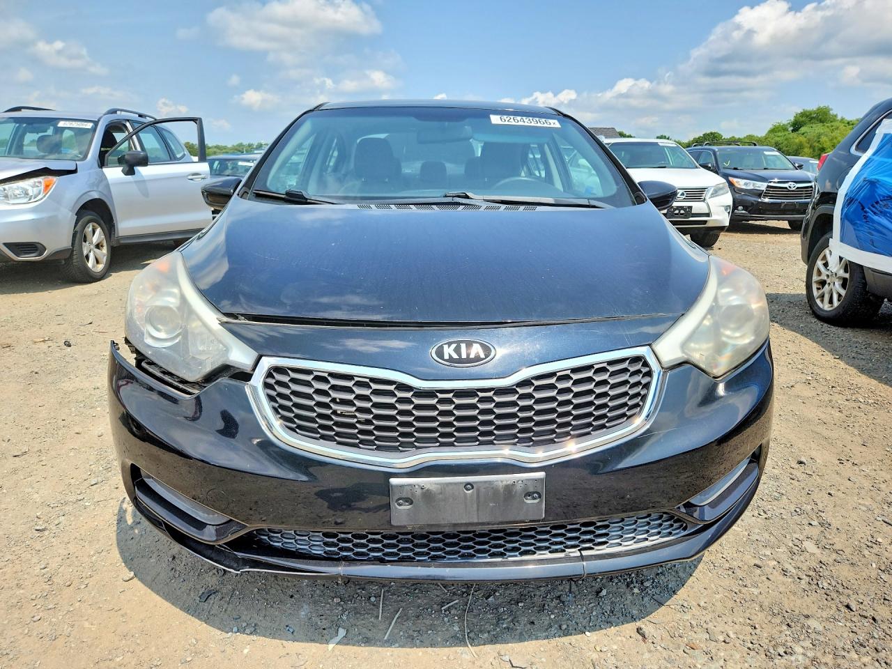 2015 Kia Forte Lx Black vin: KNAFK4A63F5289849