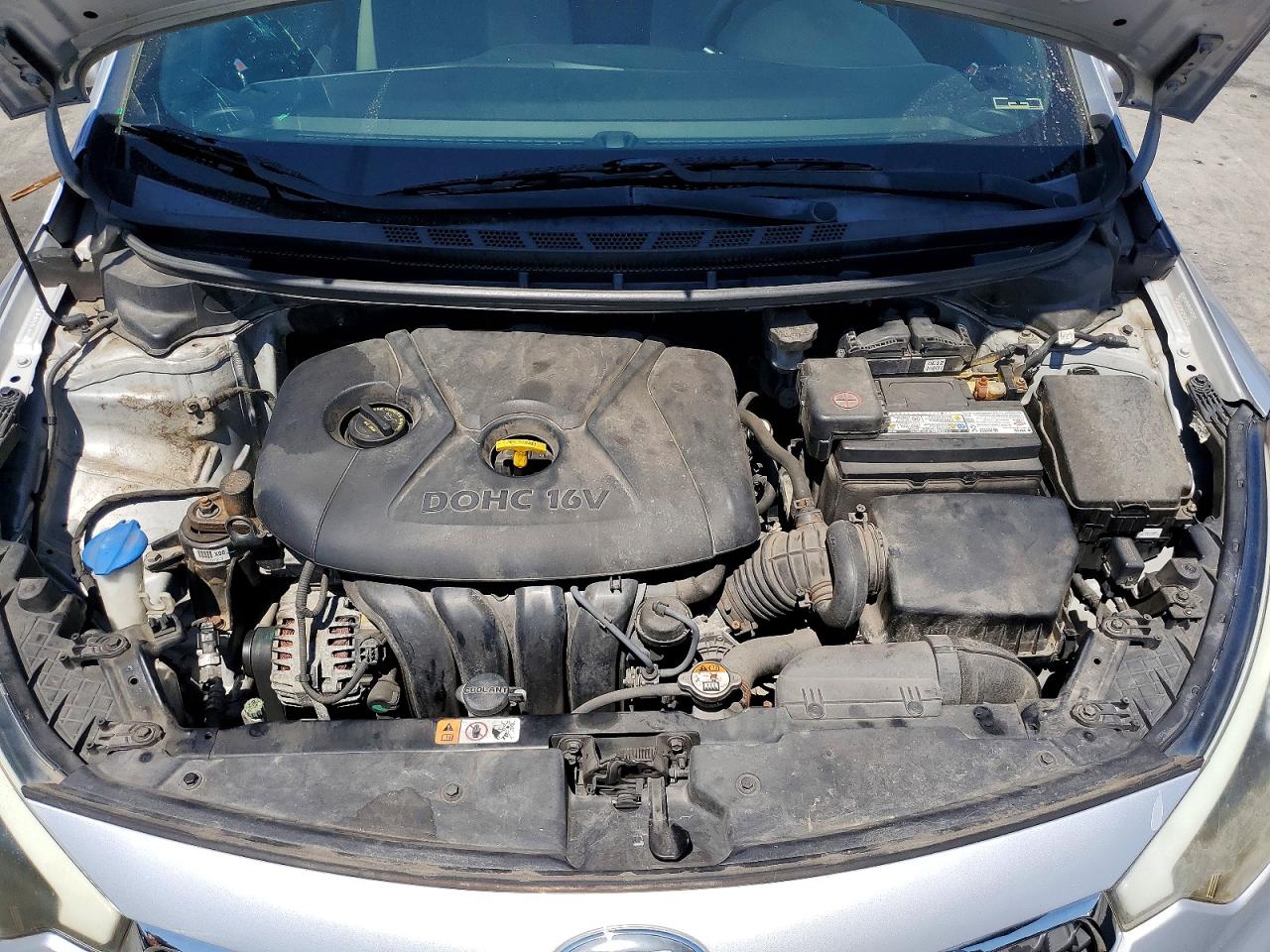 2015 Kia Forte Lx Silver vin: KNAFK4A63F5364372